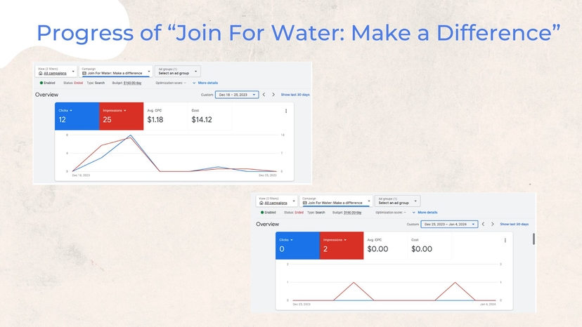 Progress of the Campaign